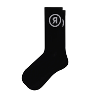 Chaussettes Crew à logo brodé de créateur Chaussettes de sport 100% coton personnalisées pour hommes Mode OEM Service