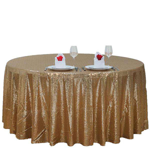Modern Square Classic Tablecloth Traditional Sequin Cloth for Home Wedding Timeless Style Woven <b>Table</b> Settings <b>Cover</b> - Product Image 6