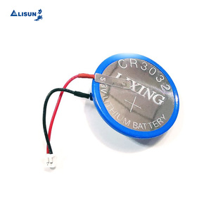 Bán buôn OEM ODM 3V 550mAh đồng xu lithium nút CMOS di động pin với dây nối cho máy tính xách tay đồng hồ - Product Image 1