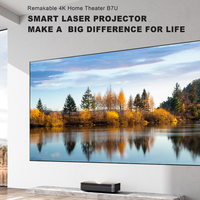 Changhong B7u – projecteur laser 4k haute luminosité 2500 ANSI Chiq B7U Version mondiale 3d Android Business court