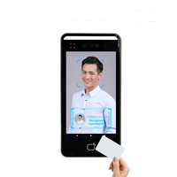 Scanmax F1 kamera pintar, kode HD1080P 5 inci kamera pintar pengenalan wajah sistem kontrol akses deteksi termal Android 9.0 lebar Aloi seng