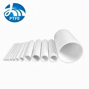 Nhà Máy Bán buôn chống ăn mòn chịu nhiệt độ cao kháng áp dụng hóa chất màu trắng tinh khiết PTFE Ống