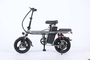 <span class=keywords><strong>Bicicleta</strong></span> Eléctrica Plegable con Cuadro de Acero al Carbono, Motor en el Buje Trasero, <span class=keywords><strong>Bicicleta</strong></span> Eléctrica Plegable <span class=keywords><strong>Pequeña</strong></span> de 3 Velocidades, 48V, Dos Asientos - Product Image 4