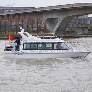 Fabricante Nuevo diseño Barcos más baratos Yate de lujo de alta calidad 31.2Ft 18 Barco de velocidad de pasajeros con cabina - Product Image 1