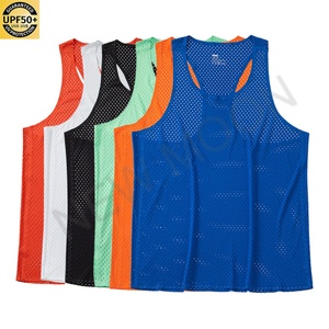 Chaleco Deportivo para Hombre, para Maratón, Ejercicio al Aire Libre, Sin Mangas, Malla Transpirable, para Gimnasio, Correr, Fitness - Product Image 1