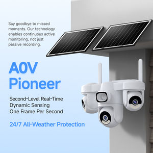 กล้องวงจรปิด OEM 9MP CMOS HD 4G ซูม 10 เท่า สำหรับภายนอกอาคาร 3 เลนส์ PTZ กันน้ำระดับ IP66 มองเห็นภาพสีในเวลากลางคืน เสียงสองทาง รองรับ H.265 พร้อมที่เก็บข้อมูล - Product Image 5