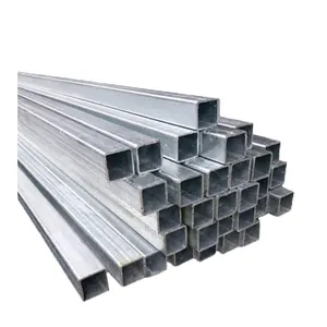 Buen Precio venta caliente en forma de tubo de acero soldado rectangular 2 pulgadas sección hueca tubo cuadrado galvanizado