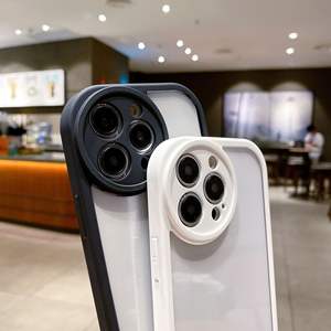 Funda para iPhone 17 Pro Max, personalizada, simple, transparente, de ajuste preciso, con cobertura total y anticaídas - Product Image 3