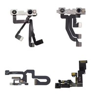 Caméra Avant avec Face ID et Capteur de Proximité Nappe Flexible pour iPhone 15 14 Pro Max 13 12 11 Xs Max Xr X 8 7 6s 6 Plus