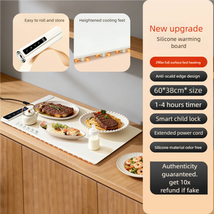 Calentador de Alimentos Extra Grande 36x16 para Buffets y Fiestas, con 9 Temperaturas y Gran Capacidad, Ideal para Regalo de Navidad y Acción de Gracias - Product Image 5