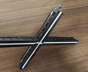 Ensemble de grille de plafond en gros du fabricant T32 38, grille de plafond en acier peint, cadre de plafond - Product Image 5