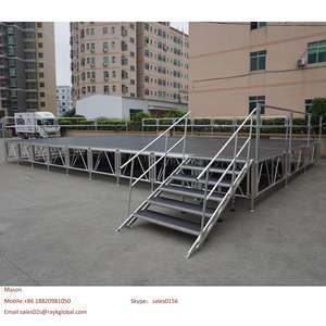 Wholesaling and Retailing Metal Mobile Stage Folding Stage <strong>Beyblade</strong> <strong>Stadium</strong> Aluminum Stage for Party Centerpieces - Product Image 6