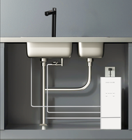 Purificateur d'eau par osmose électrique intelligent TDS pour hôtels, avec écran tactile numérique, robinet d'évier autonettoyant et surveillance TDS