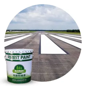 Señalización de carreteras forestales, pinturas de Señalización de pistas sin solventes, precio de pintura de señalización vial a base de agua, fabricante profesional de China