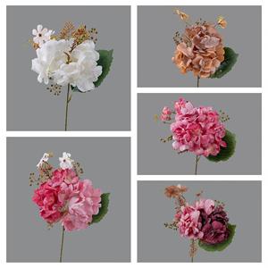 Floral Note Ink Rhyme Wedding Ins Style <b>Artificial</b> <b>Flowers</b> Snowflake <b>Hydrangea</b> for Home Decoration Cross-Border Wholesale - Product Image 3