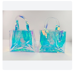 กระเป๋าพีวีซีสีรุ้ง - Product Image 4