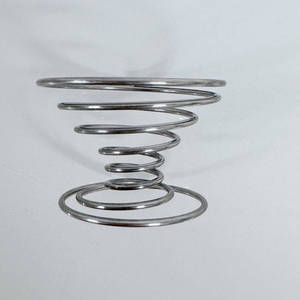 Duurzaam Roestvrijstalen Eierbak Compressieveer Stijlvol Spoelontwerp - Product Image 5