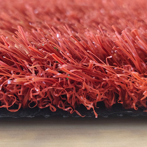 Piste de course extérieure de <span class=keywords><strong>couleur</strong></span> rouge de 25mm sol de sport en <span class=keywords><strong>gazon</strong></span> artificiel <span class=keywords><strong>gazon</strong></span> <span class=keywords><strong>synthétique</strong></span>/piste de terrain de football - Product Image 2