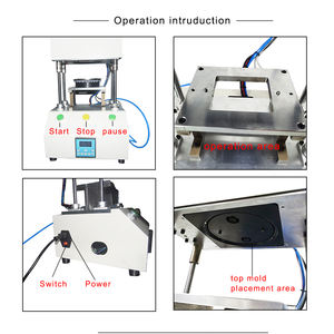 Venta de fábrica, nueva máquina de grabado de cuero personalizada rápida para ensamblaje de auriculares para máquina de fabricación de auriculares <span class=keywords><strong>Apple</strong></span> - Product Image 3