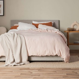 Wholesale Custom 100% Pure Flax Washed Linen <b>Bedding</b> Set for Hotel Duvet Cover Set <b>Bedding</b> <b>Sheets</b> for Wedding - Product Image 2