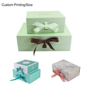 Cajas Rígidas Personalizadas Ecológicas con Forro de Esponja, Materiales Reciclados con Relieve, Embalaje de Regalo para el Día del Padre, Ropa de Novia, Cinta - Product Image 6