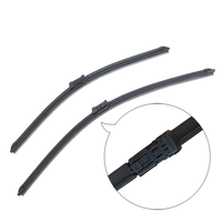 Kction K-218 D'équipement D'origine Bouton Poussoir Adaptateur B5 Frameless Balai D'essuie-Glace Souple Devant Plat Remplacement Balais D'essuie-Glace