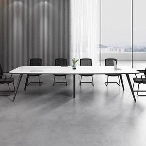 XT Küçük ve Orta Boy Konferans Masası Uzun Masa Basit Modern Eğitim Masası Ofis Kullanımı İçin Çin Guangxi Menşeli - Product Image 2