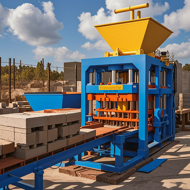Low Cost Concrete Semi-Automatic Cement Block Making Machine Interlocking Brick Machine Brick Laying Machine Price