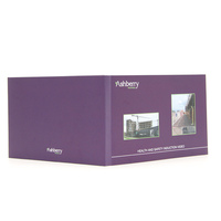 Ventes directes par les fabricants Lecteur de publicité en cuir Brochure LCD pour cartes de vœux Brochure d'entreprise Livre vidéo de mariage