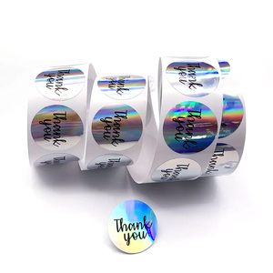 Etiquetas de rollo de embalaje de velas UV holográficas de alta calidad con detalles de lámina dorada para ediciones de vacaciones Aspecto de lujo - Product Image 3