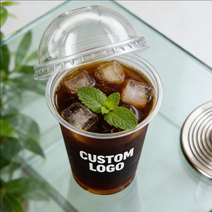 Vasos de Plástico para Café Helado con Tapas de 16 oz y 32 oz, con Logotipo Personalizado, para Café - Product Image 4