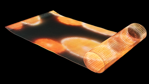 Pantalla LED Transparente P8, Película Flexible Autoadhesiva a Todo Color para Interiores, para Divisiones de Vidrio y Fachadas de Edificios - Product Image 5