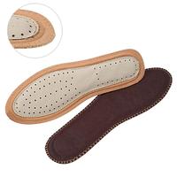 Déodorant en cuir blanc décontracté semelle intérieure de chaussure rembourrée en cuir respirant personnalisé taille 2025 semelles de chaussures confort semelles pour hommes