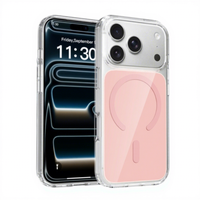 Étui de téléphone portable magnétique sans fil anti-traces de doigts pour iPhone 13 14 15 16 Plus 16e 17e 17 Pro Air Pro Max
