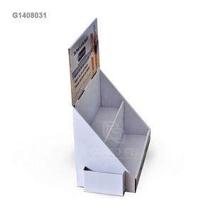 Soporte de exhibición de cartón para mostrador, expositor personalizado de <span class=keywords><strong>2</strong></span> niveles - Product Image 4