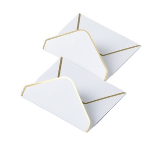 <span class=keywords><strong>Enveloppes</strong></span> d'invitation personnalisées de haute qualité avec logo imprimé, papier couché et papier d'art, impression offset et estampage à chaud - Product Image 6