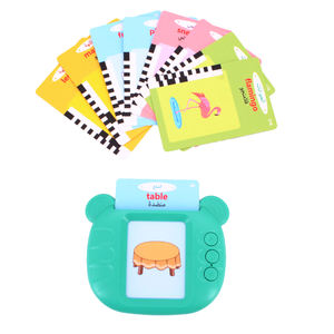 Cartes flash éducatives bilingues multilingues XDT pour les enfants de 4 à 6 ans, couleurs bleu/jaune/rose, fabriquées en Chine - Product Image 4