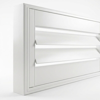 Volets Horizontaux Extérieurs Modernes en PVC, Vente Directe Usine, pour Villas et Résidences. Couleurs personnalisables Robuste et durable