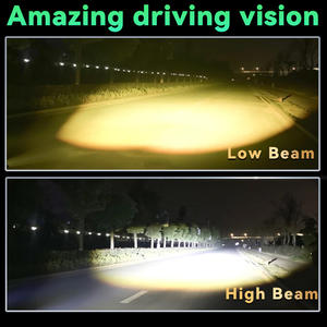 Projecteur LED Moto 6 Lentilles 120W Bicolore Étanche, Phare de Remplacement pour Jeeps, SUV, Bateaux, VTT, Camions - Vente Flash - Product Image 6