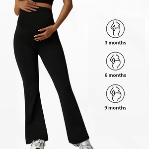 Leggings de Maternité Taille Haute Grande Taille pour Enceintes – Idéal Yoga, Sport et Quotidien – Nouvelle Collection Promotionnelle - Product Image 2