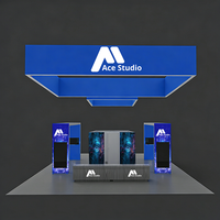 Stand d'exposition modulaire 3D en aluminium pour salon professionnel, design 6x9, 5x12, 6x18, 3x3, 3x6, 3x4