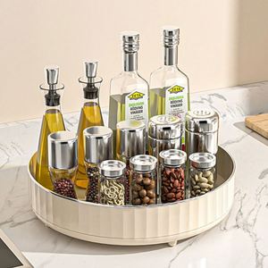 Wannuo Rotating Kitchen Spice Organizer Easy-to-reach Spice Storage Tray Insect-proof Spice Organizer for Home - Product Image 6