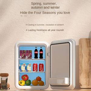 Dual-Use <b>Mini</b> Single Door Refrigerator & <b>Freezer</b> for Cosmetics Home & Car Use 220V Bristol Compressor - Product Image 2