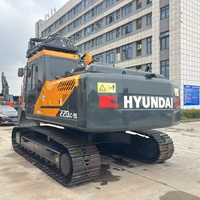 Excavatrice Hyundai 220LC-9S d'occasion à prix avantageux, hydraulique sur chenilles, R220lc-9s 220 à vendre à bas prix