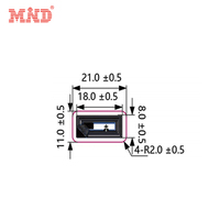 Impression personnalisée Autocollant NFC NTAG 213 Mini rouleau de papier intelligent Étiquette d'étiquette d'autocollant NFC Rfid