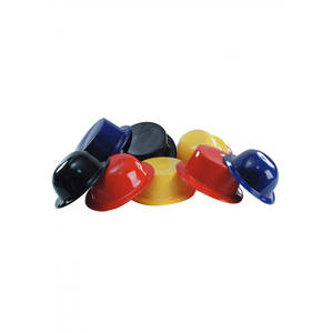 Cappello Cilindrico e a Ciotola in Plastica Assortito, Taglia 58 - Product Image 1