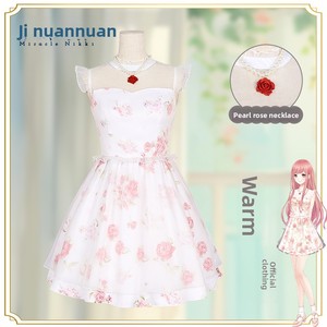 Costume Cosplay Nikki Ispirato a <span class=keywords><strong>Giochi</strong></span> e Anime, Abito Floreale, Outfit Formula - Dolce e Fresco per l'Estate - Product Image 5