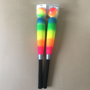 Giocattolo sportivo educativo personalizzato di fabbrica per bambini nuovo Design Color arcobaleno in morbida schiuma Mini <span class=keywords><strong>Set</strong></span> di palline da Baseball per giovani giocatori - Product Image 2