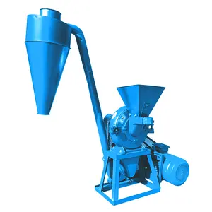 Commercial Wet And Dry Pulverizer Superfine Small scale home type flour mill milling machine for maize wheat broken rice