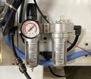 เครื่องเจาะกระจกแบบ3แกนระบบ CNC อัตโนมัติเครื่องขัดเจียรรูปทรงไม่สม่ำเสมอแกนมอเตอร์พีแอลซี - Product Image 5